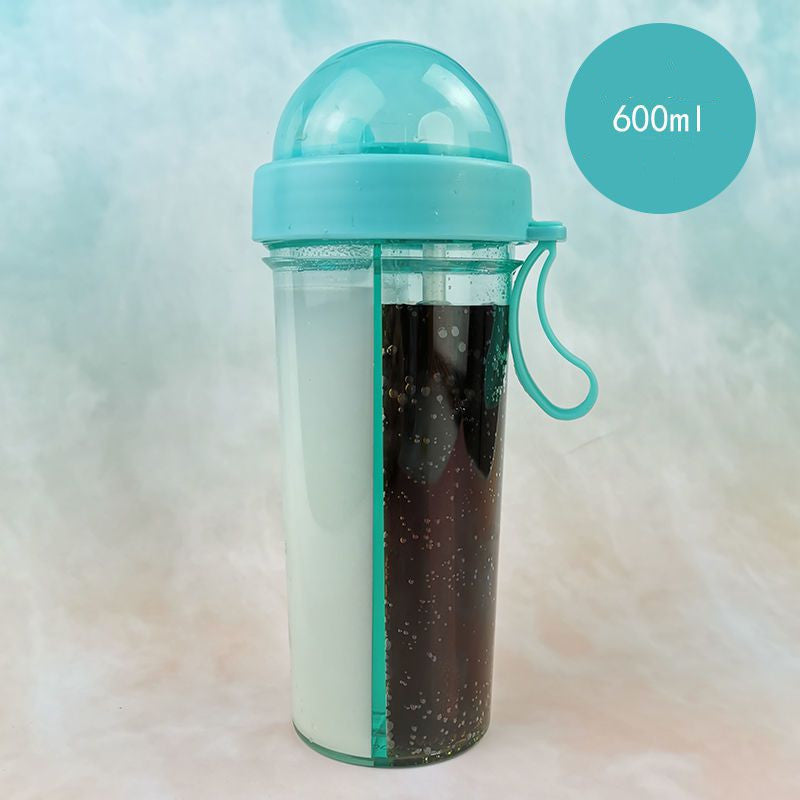 Double Drink Cup Water Bottle