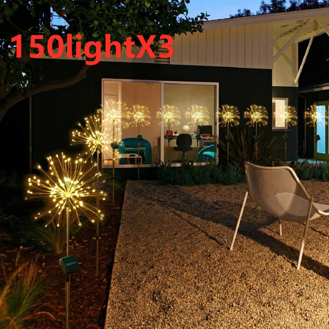 Solar Outdoor Garden Decoration Star Lights