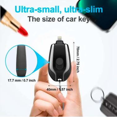 Key Chain Portable Charger